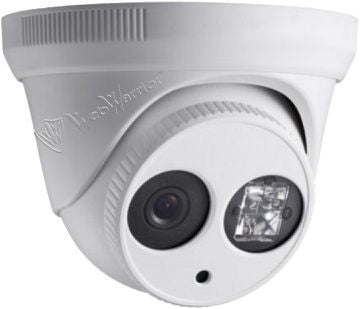 2MP HD TVI 1080P Advanced Armored Dome Camera - 2.8mm Lens, White